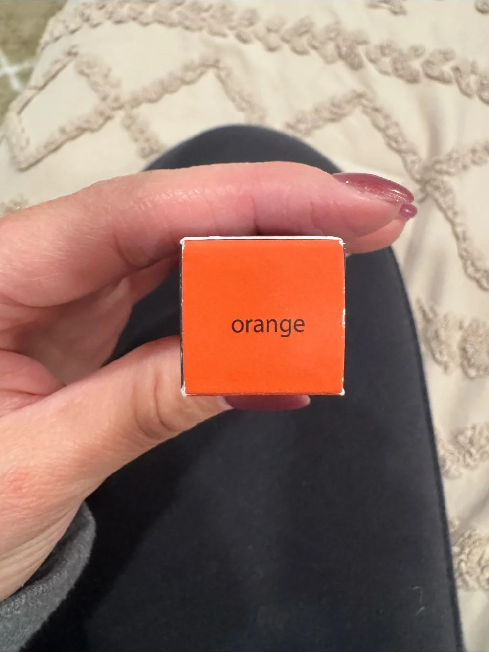 tarte creamy orange